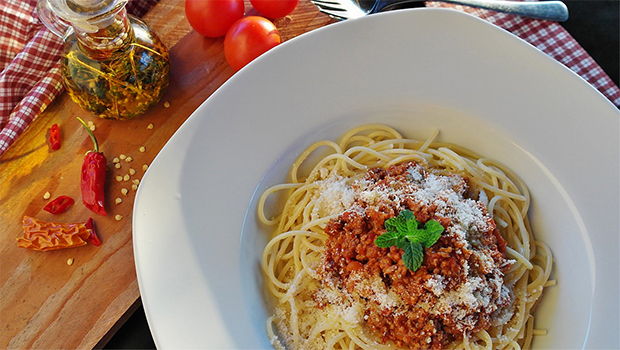 ミートソーススパゲッティー